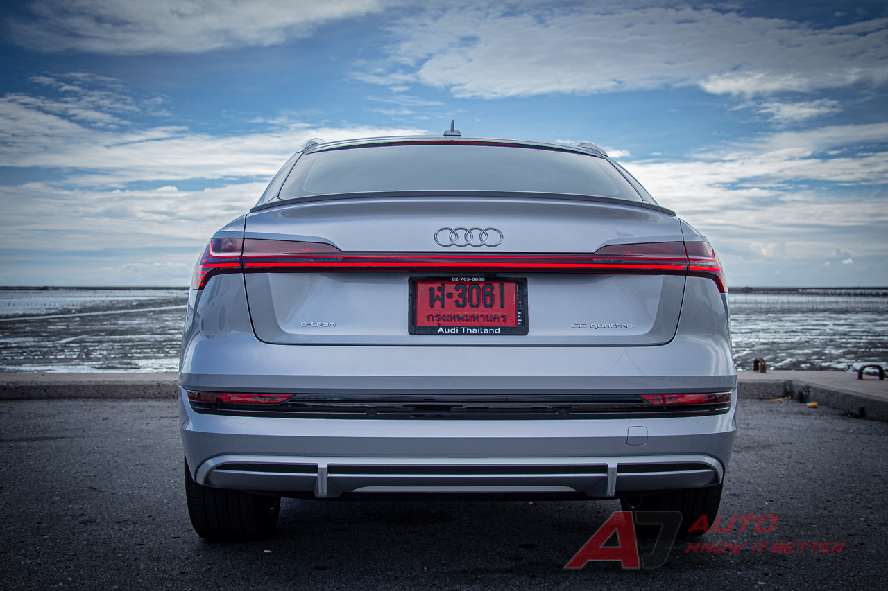 Test Drive รีวิว ทดลองขับ Audi etron Sportback 55 quattro S line มัน